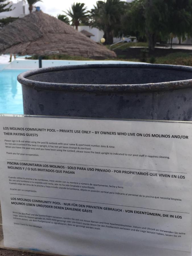 Apartament La Joya Del Molino. Vistas A La Piscina, 1Hab, A/C Costa Teguise Zewnętrze zdjęcie